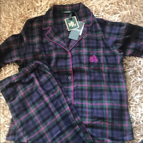 Lauren Ralph Lauren pajama set Sz L ❌sold❌ - Picture 5 of 6
